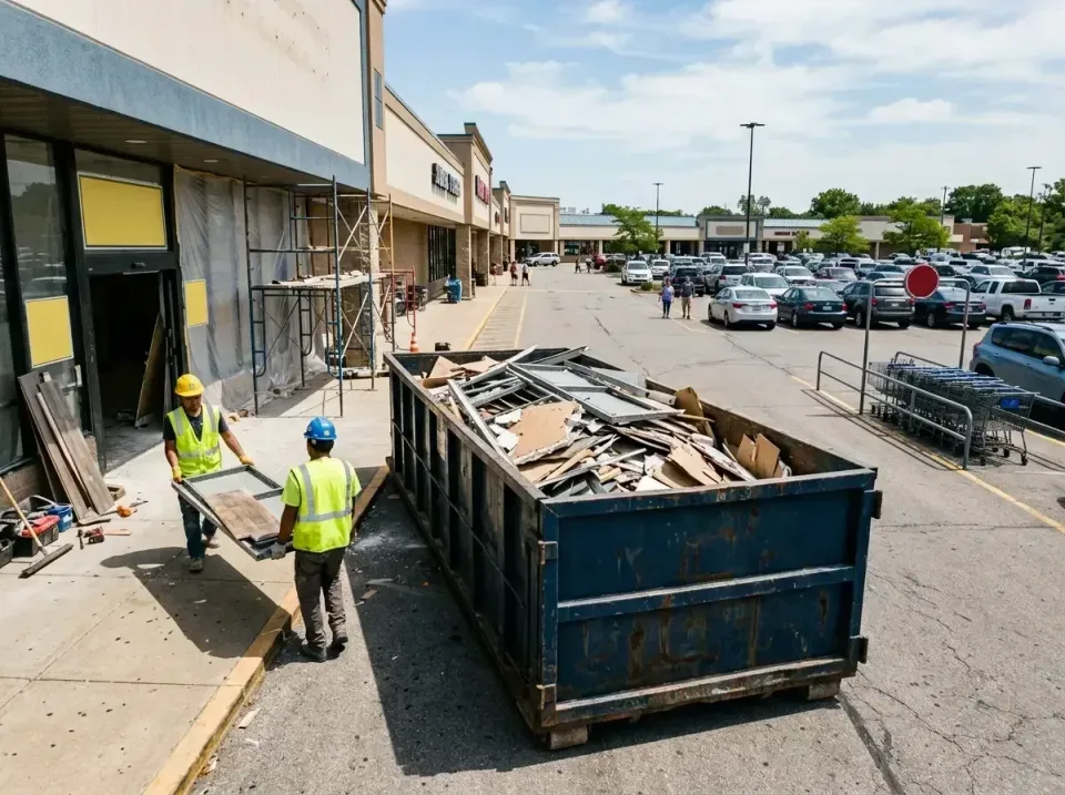 retail-store-renovation-debris-003 — frequently asked questions, Roll-off Dumpster Rentals in Villa Grove, IL